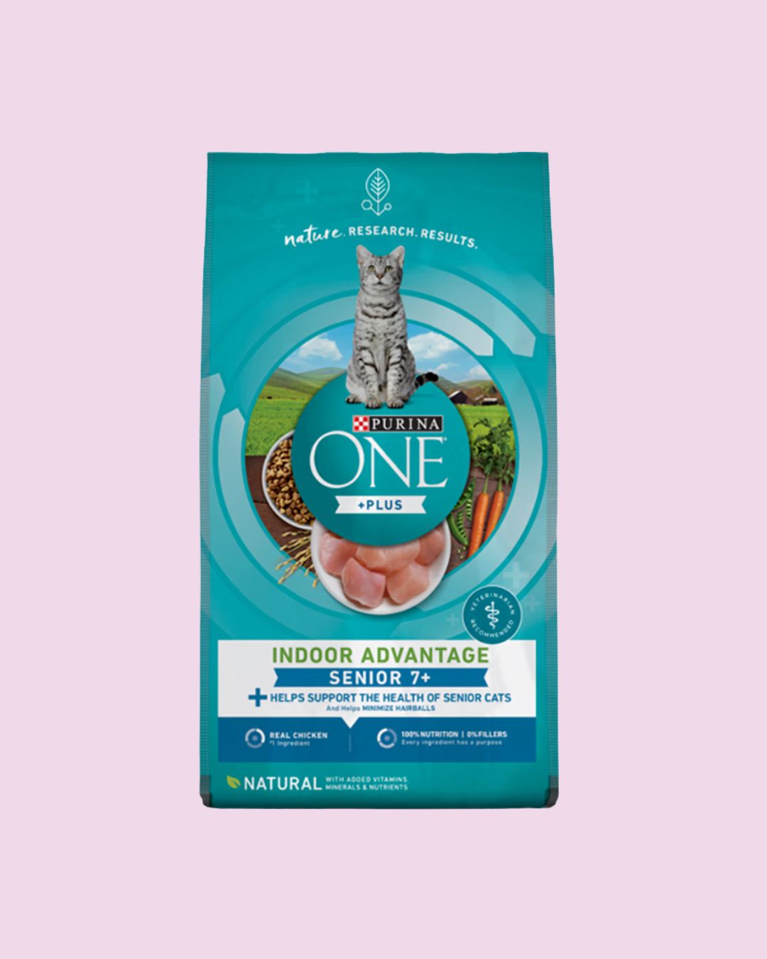 Purina One +Plus- Indoor Advantage Senior 7+ Cat Food 3.5lb