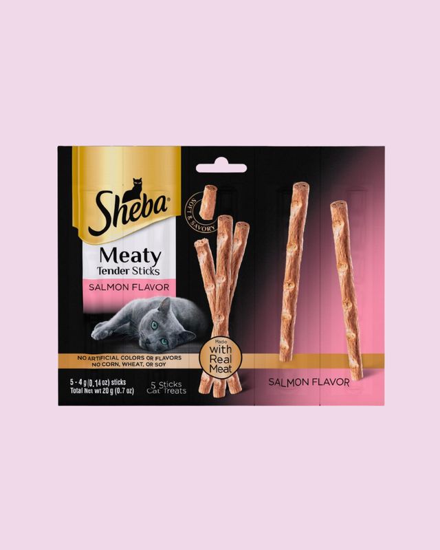 Sheba- Meaty Sticks Salmon 5pk