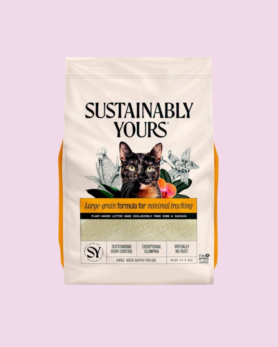 Sustainably Yours- Large Grain Litter 13lb