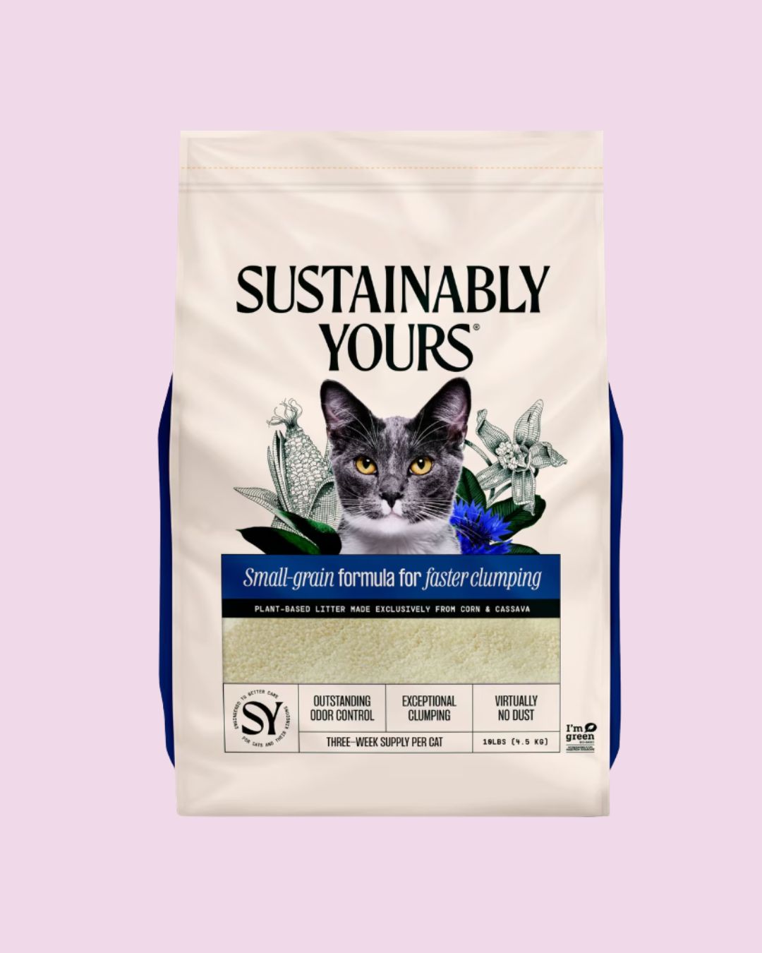 Sustainably Yours- Small Grain Litter 13lb