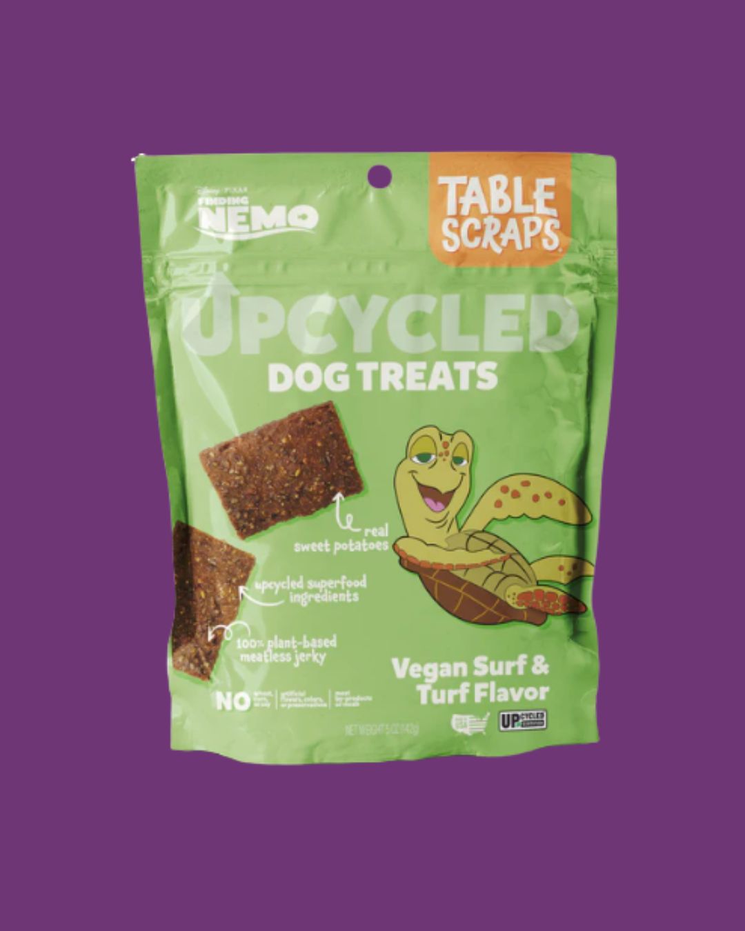 Disney Table Scraps Vegan Surf &amp; Turf Flavor Dog Treats