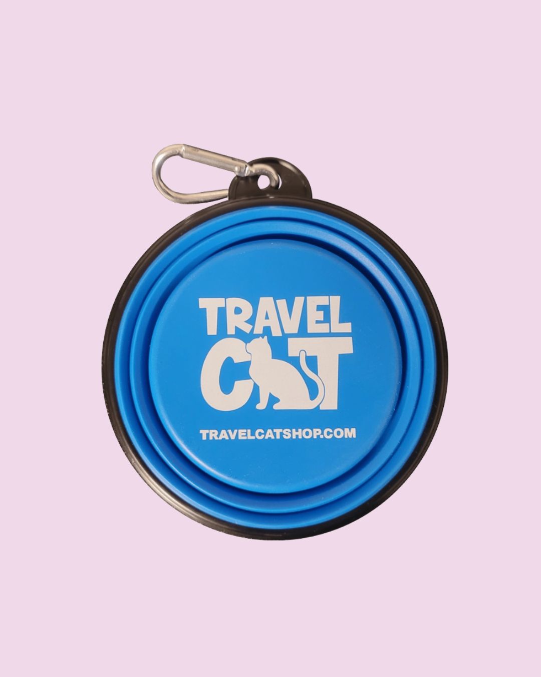 Travel Cat - "the Go Anywhere Bowl" Collapsible Travel Pet Food