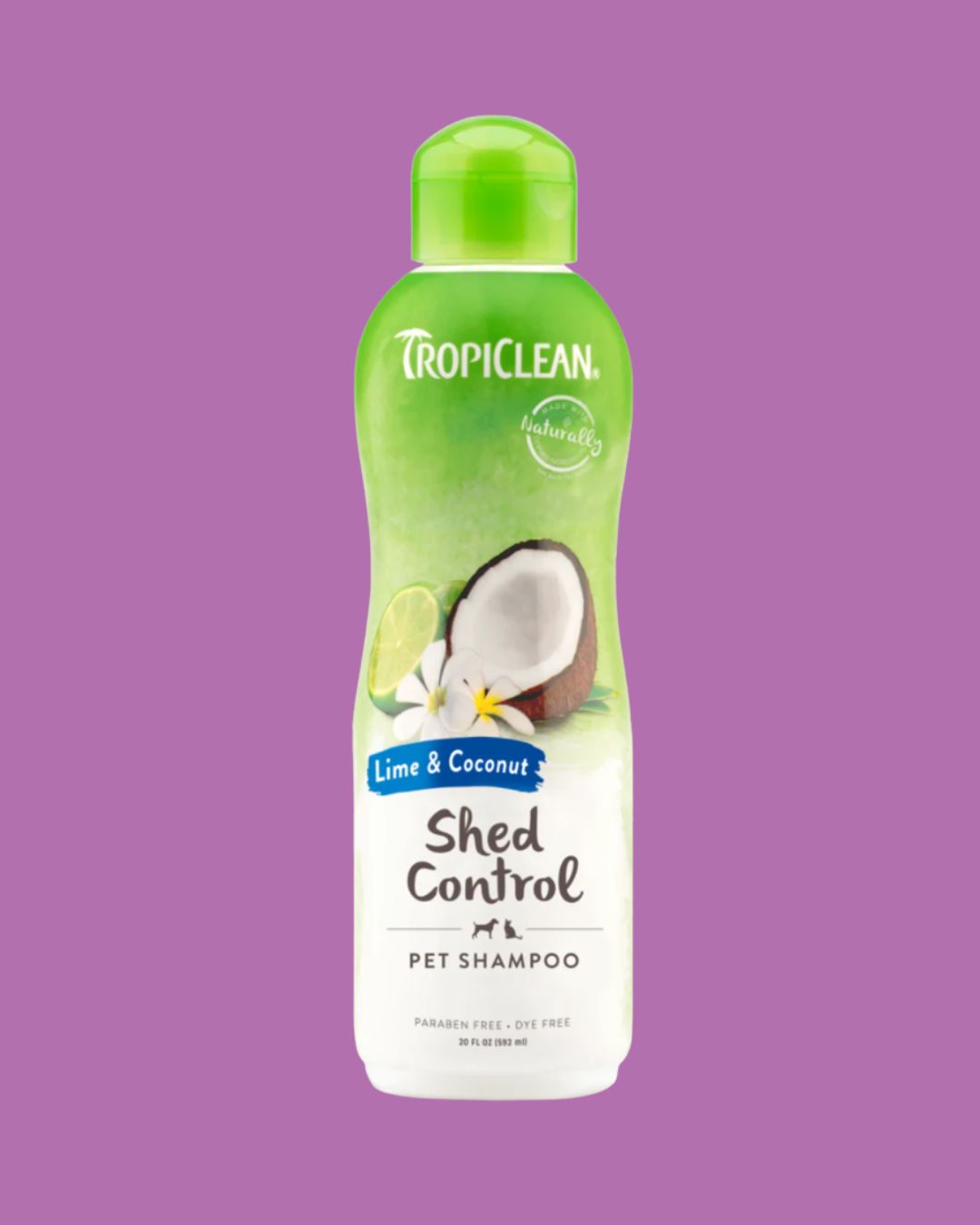 TROPICLEAN DOG Shed Control Pet Shampoo