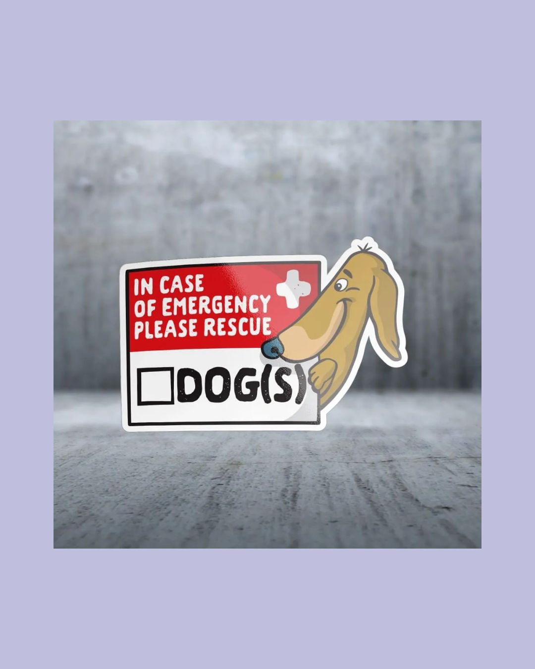 Save My Dogs Sticker