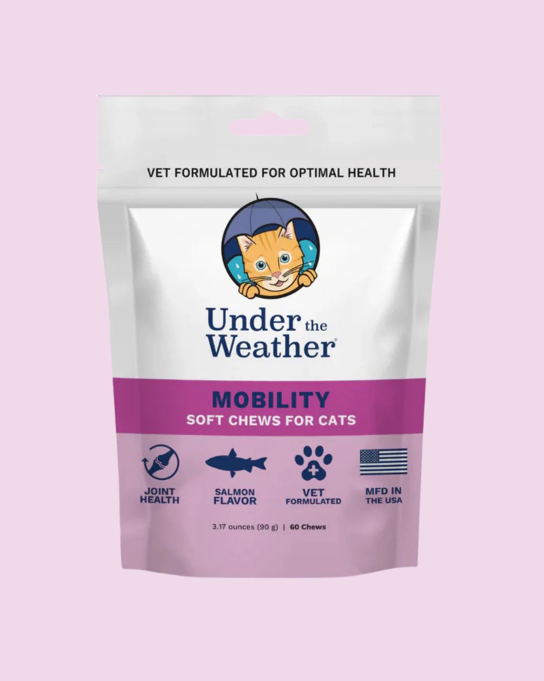 Under The Weather- Mobility Chews for Cats 60ct