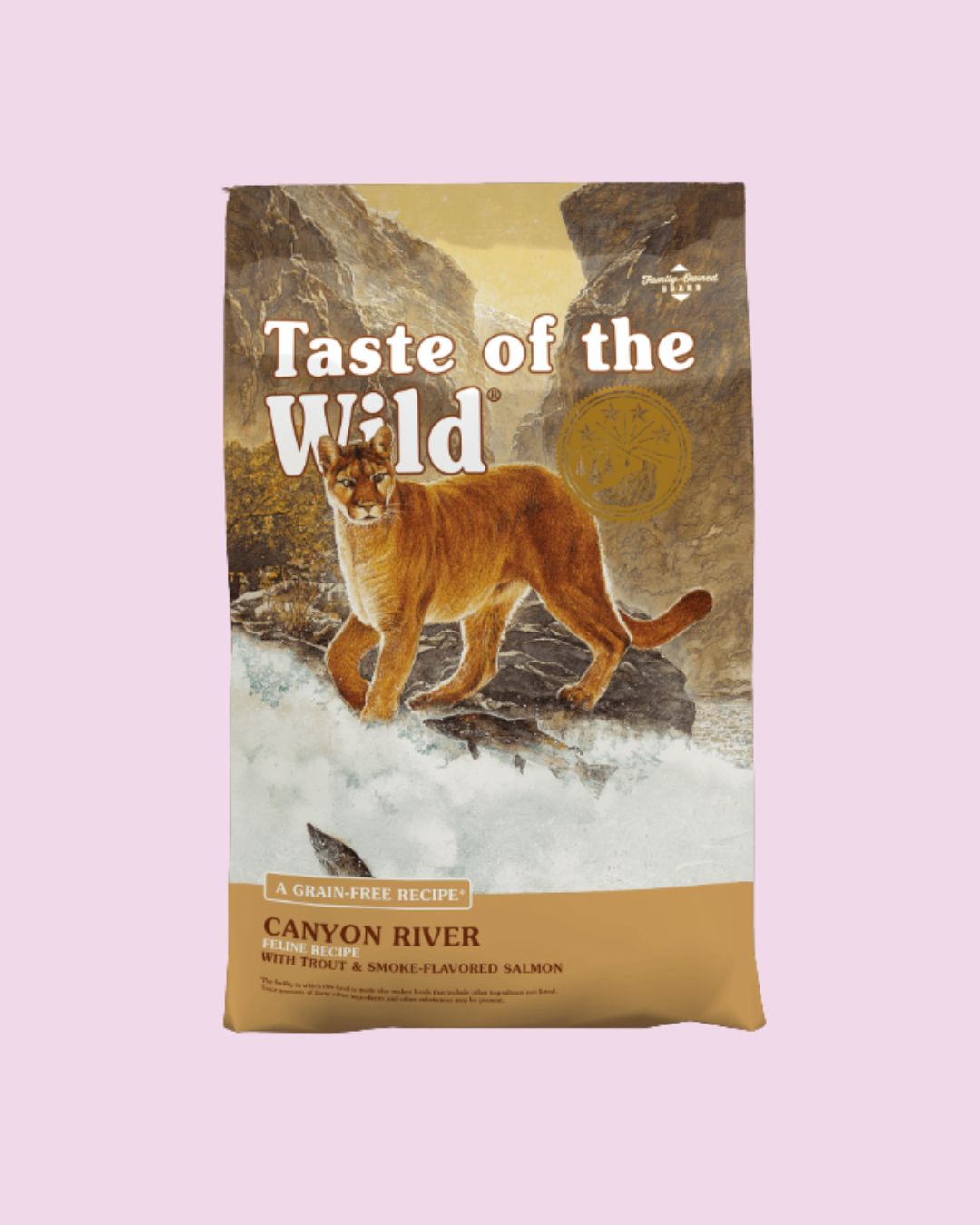 Taste of the Wild- Canyon River Recipe Dry Cat Food 5lbs
