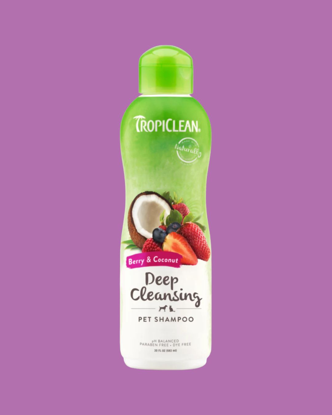 TROPICLEAN- Deep Cleansing Pet Shampoo
