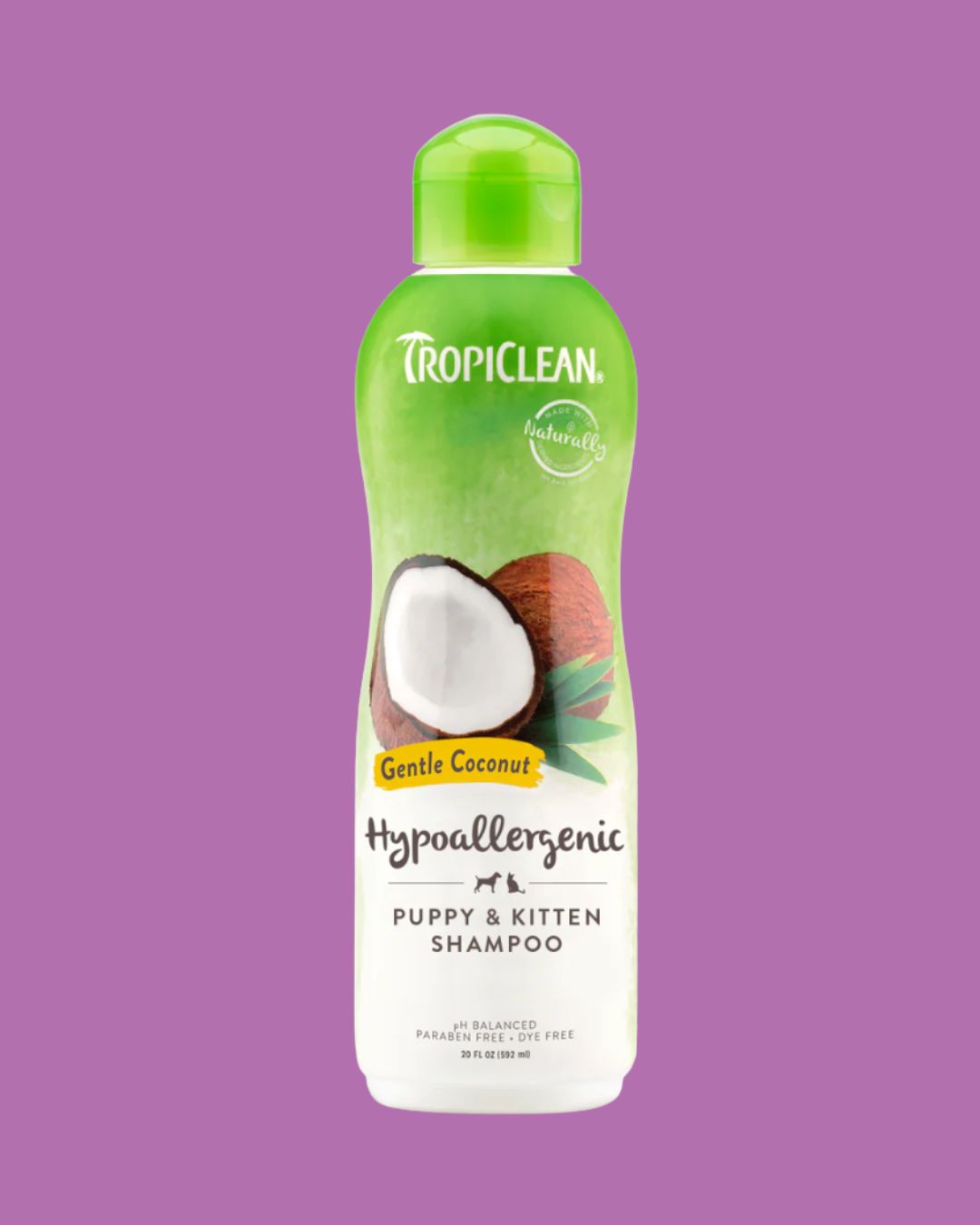 TROPICLEAN- Hypoallergenic Puppy &amp; Kitten Shampoo