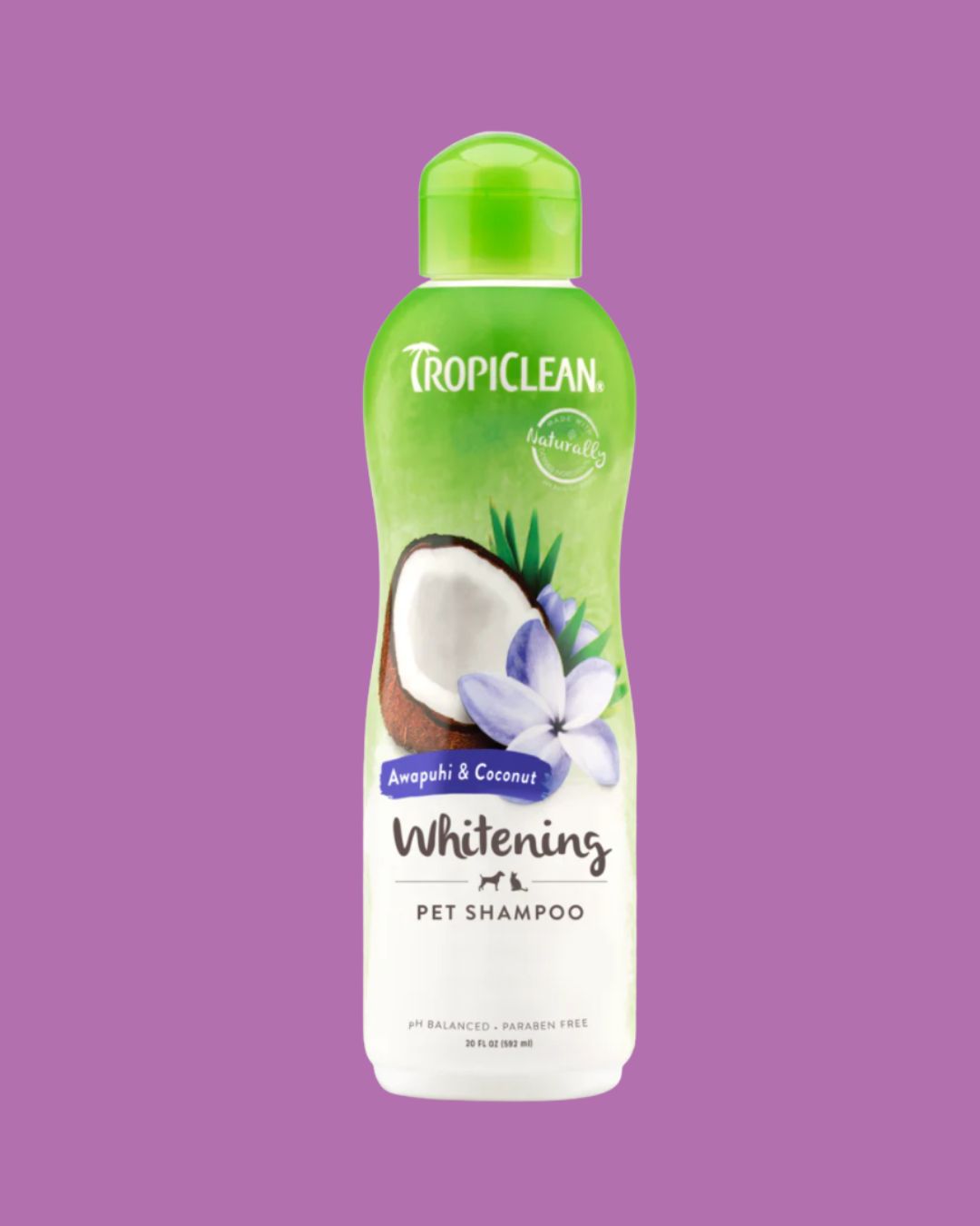TROPICLEAN- Whitening Pet Shampoo