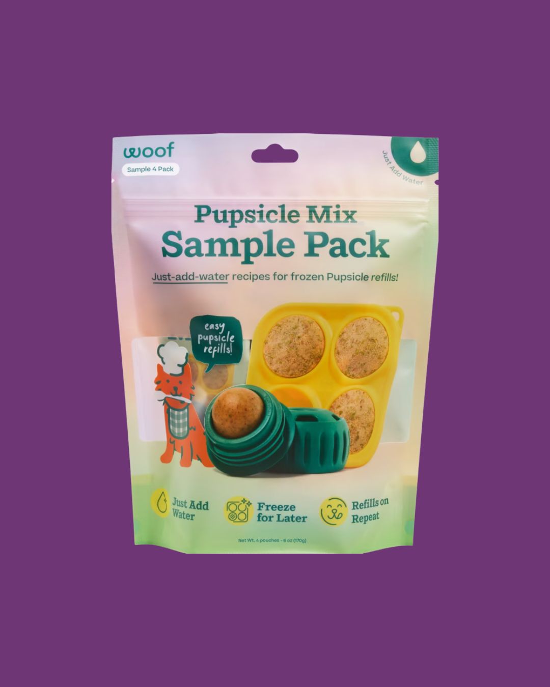 Woof Pupsicle Sample Mix