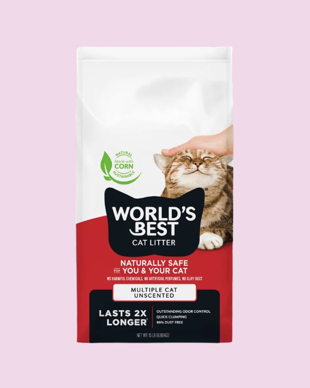 World's Best Cat Litter- Unscented 8lb