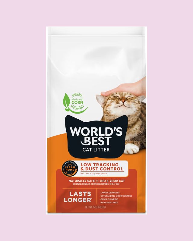 World's Best- Low Tracking Dust Control Litter 15lbs