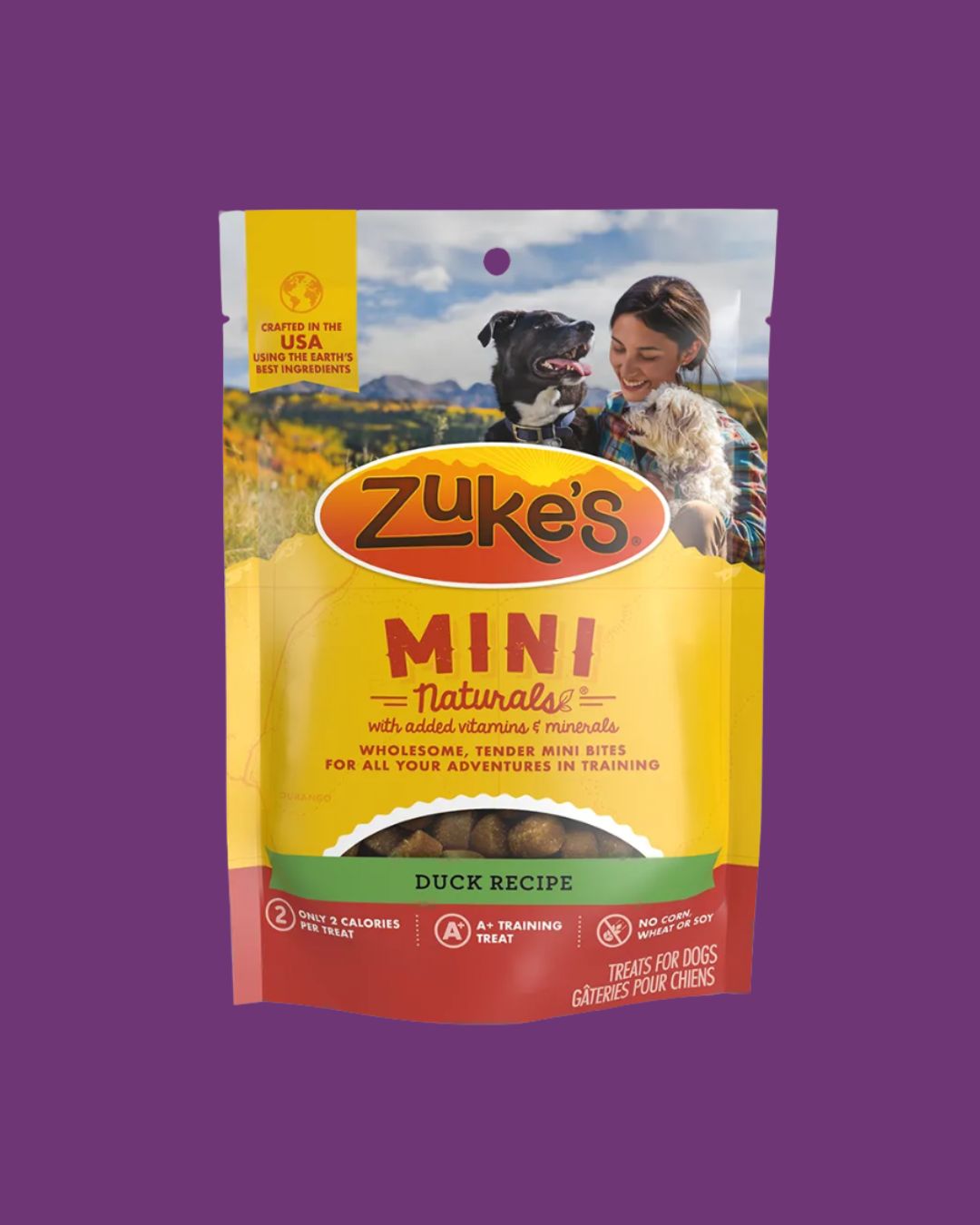 Zukes Mini Naturals Duck Recipe 6 oz