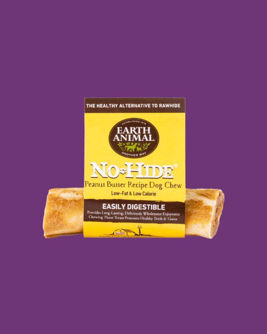 Earth Animal- No Hide Rolls Small Peanut Butter Flavor