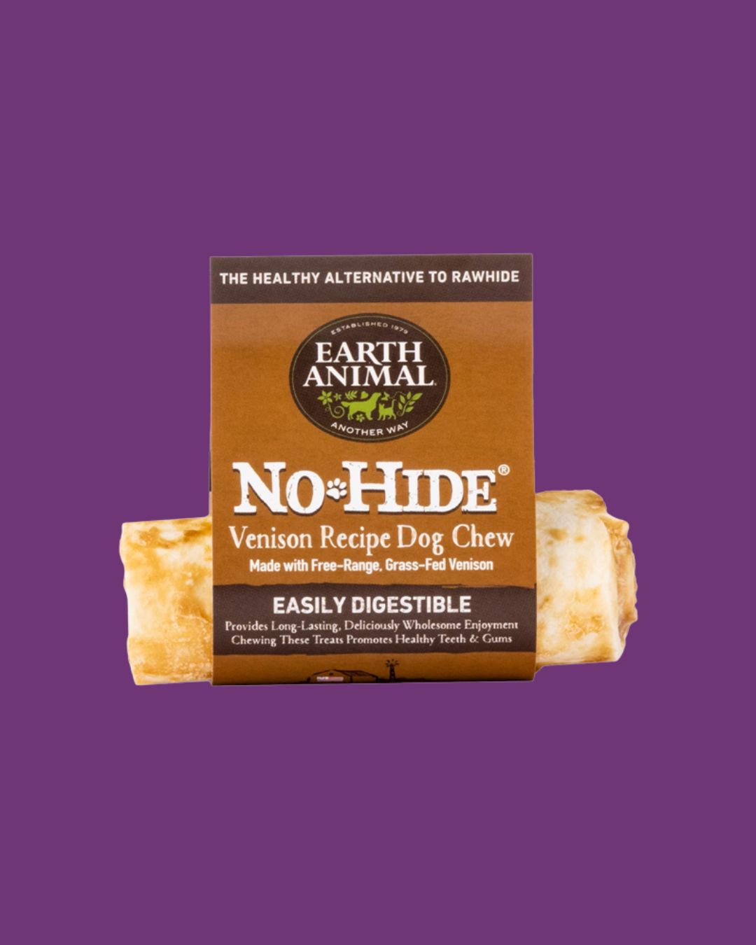 Earth Animal- No Hide Rolls Small Venison Flavor