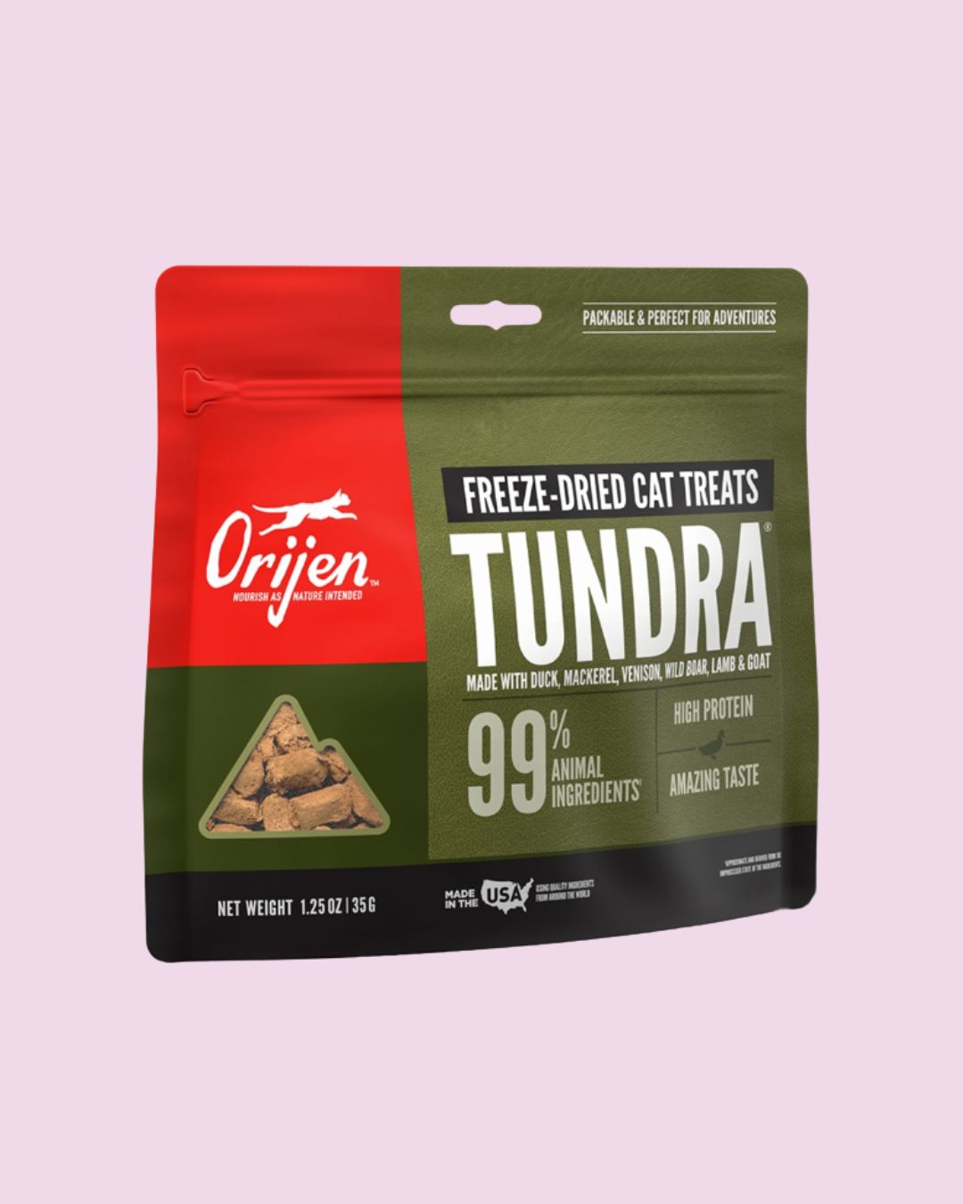 Orijen- Tundra Cat Treats 1.25oz