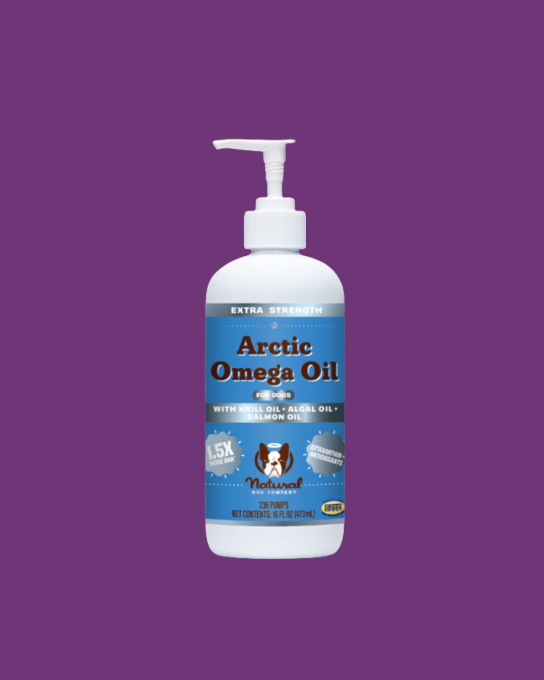 Natural Dog- Arctic Omega Oil 16fl oz