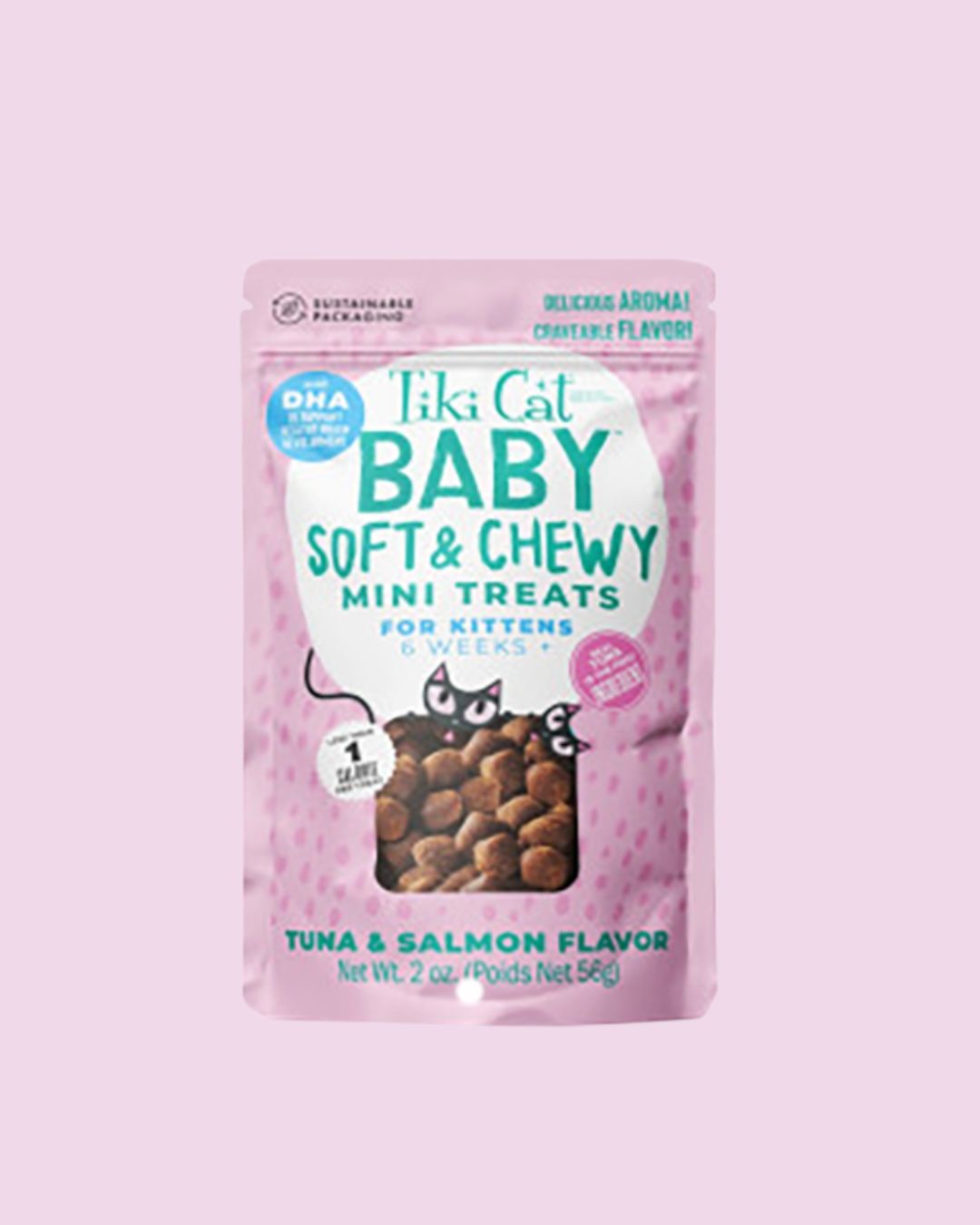 Tiki Cat- Baby Mini Treats Tuna &amp; Salmon 2oz