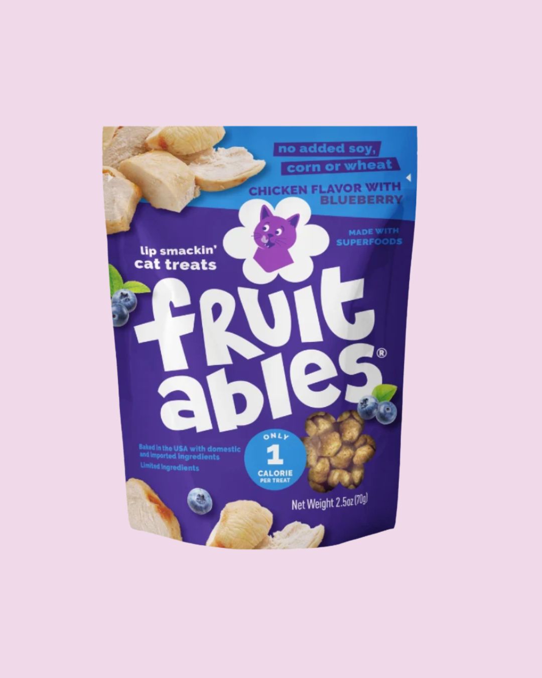 Fruitables- Chicken with Blueberry Cat Treats 2.5oz