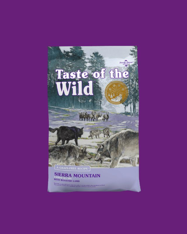 Taste of the Wild- Dog Sierra Mountain Dry Food 5lbs