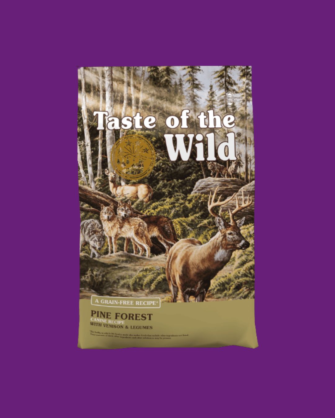 Taste of the Wild- Dog Pine Forest Dry Food 5lbs
