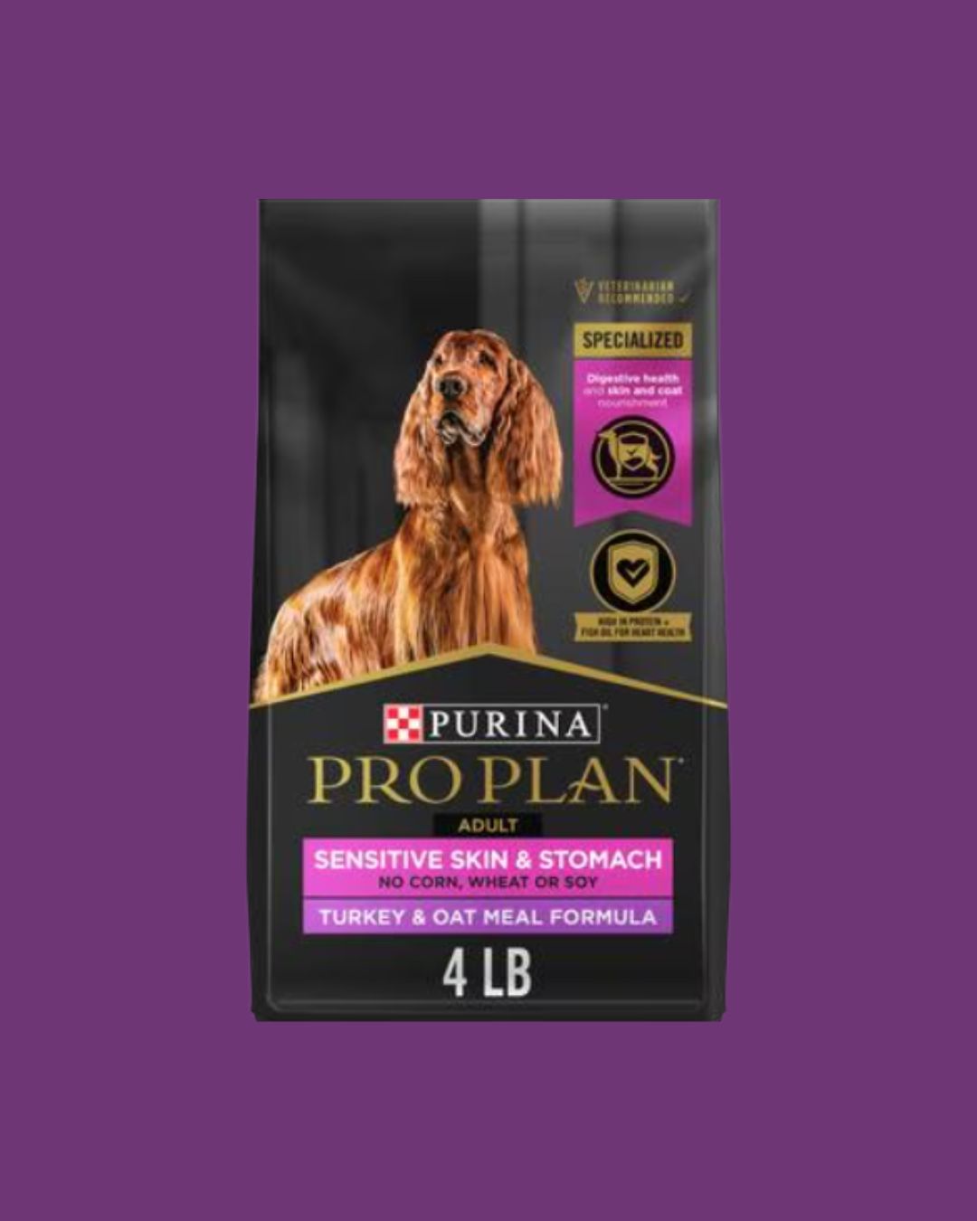 Pro Plan- Sensitive Skin &amp; Stomach Turkey &amp; Oatmeal 4lb