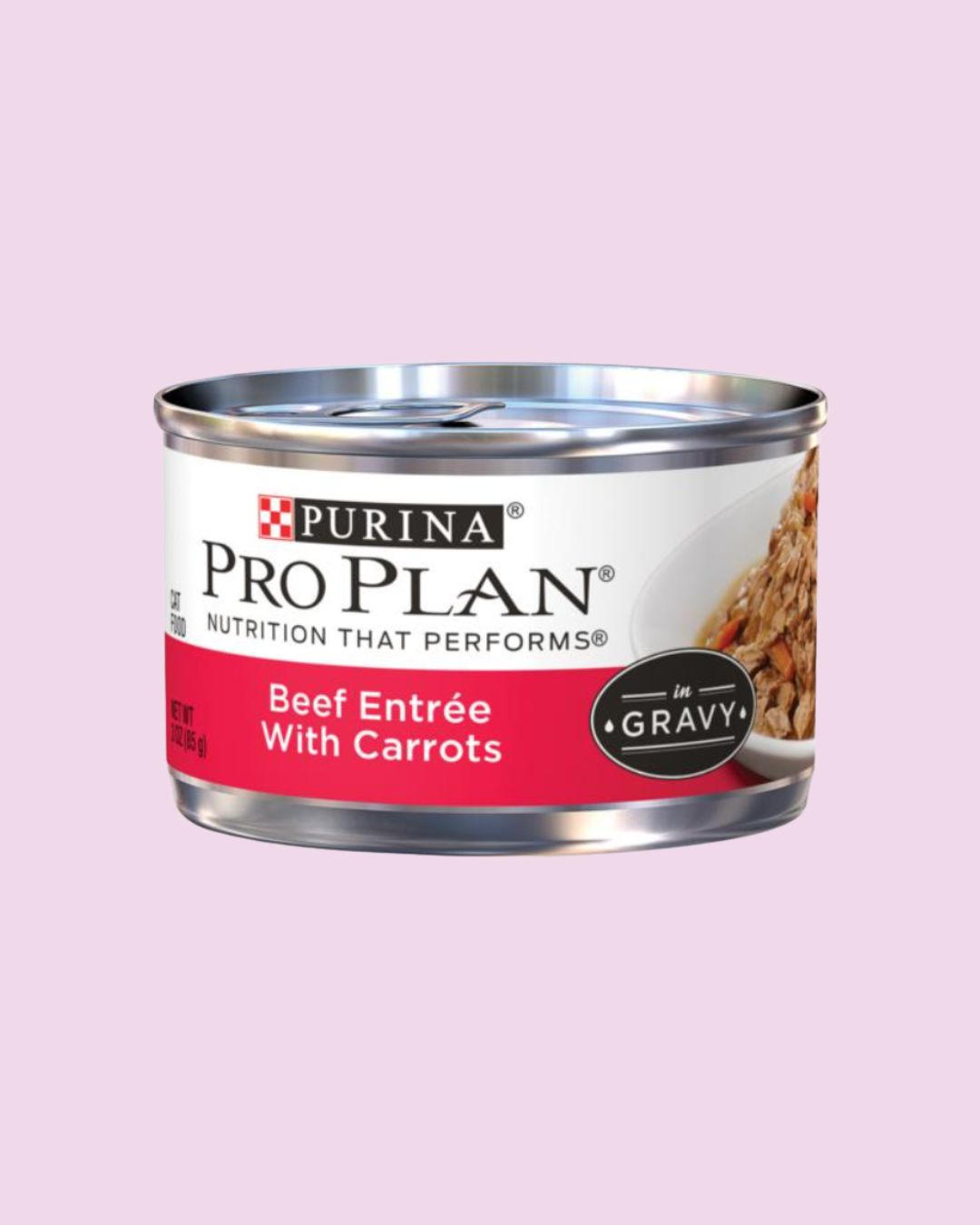 Pro Plan- Beef &amp; Carrots Cat Wet Food 3oz