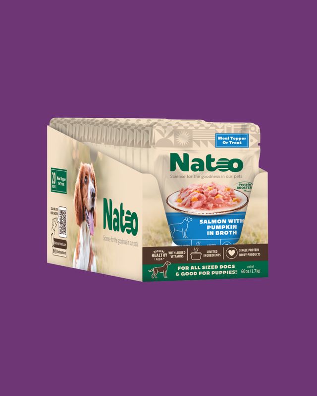 Natoo- Salmon with Pumpkin in Broth 3oz