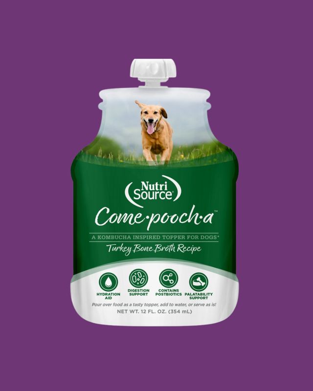 Nutrisource- Come-pooch-a Turkey Bone Broth 12floz