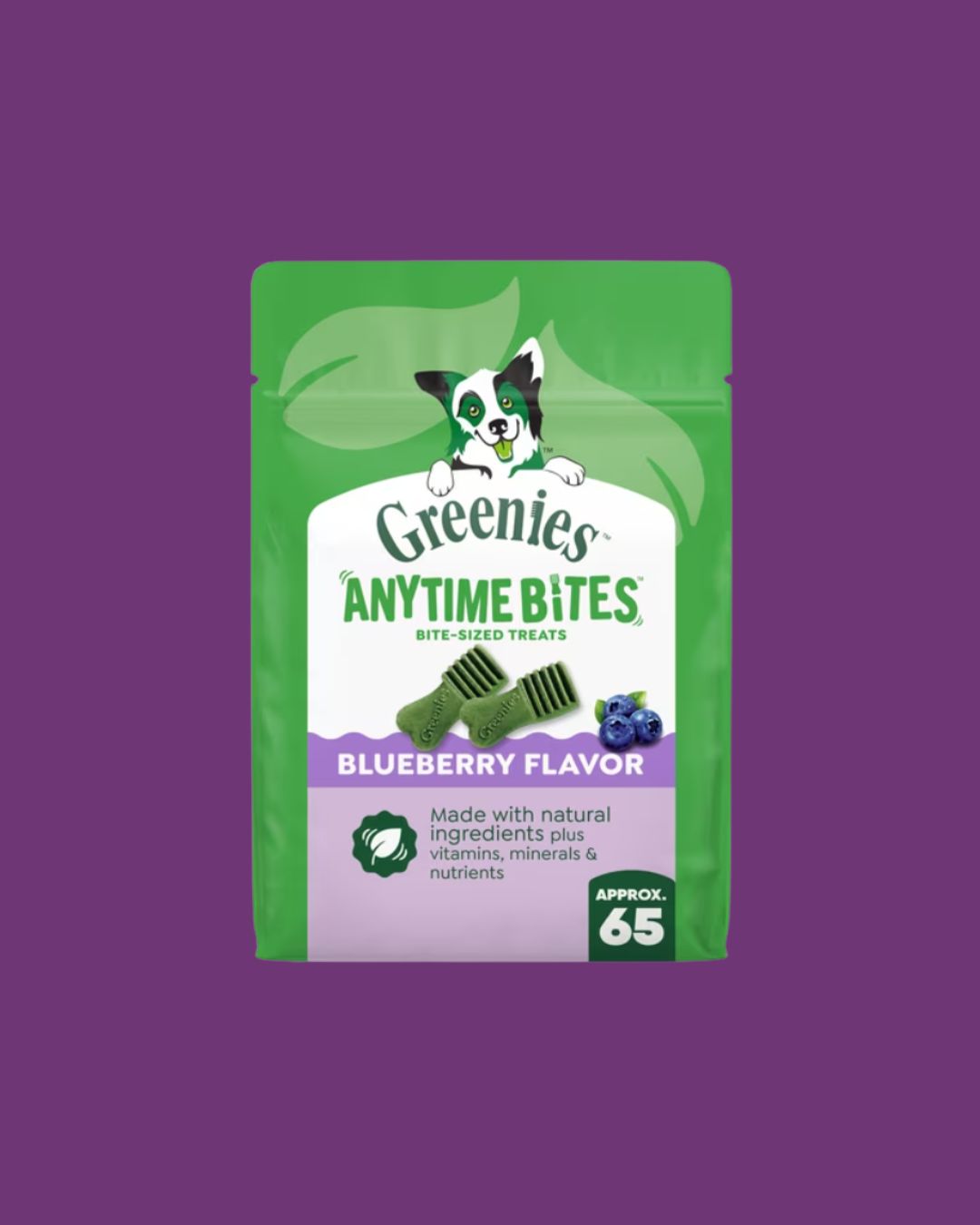 Greenies- Anytime Bites Blueberry Flavor 10.3oz