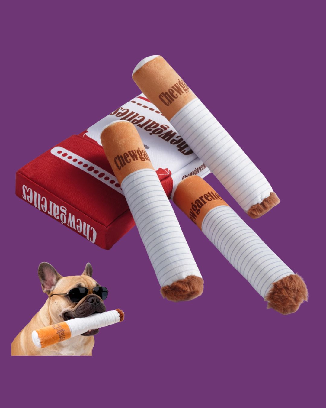 Nocciola- Dog Squeaker Cigarettes