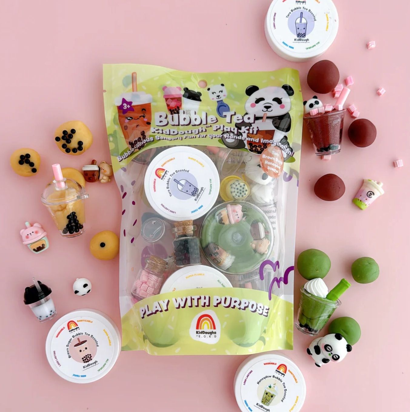 Bubble Tea KidDough Play Kit PK-2046