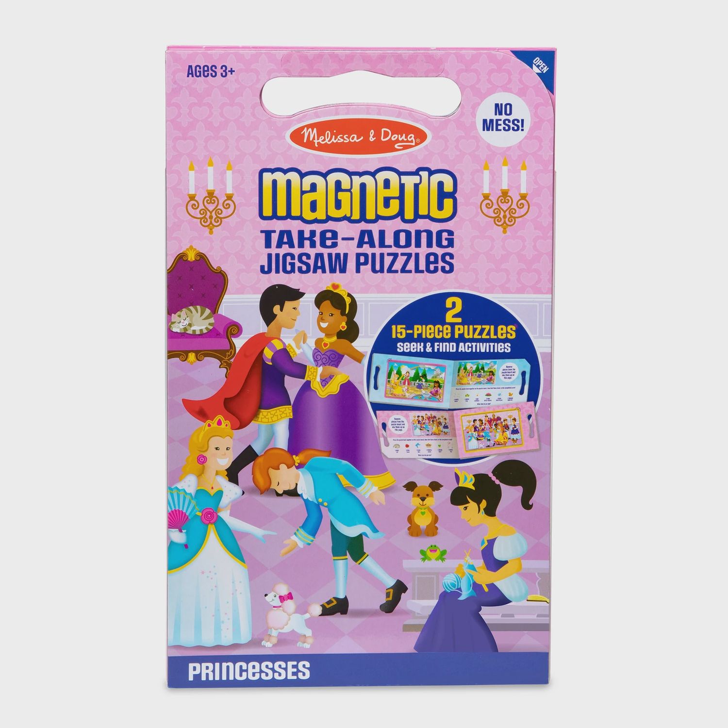 Melissa &amp; Doug Take Along Magnetic Princess Jigsaw Puzzle