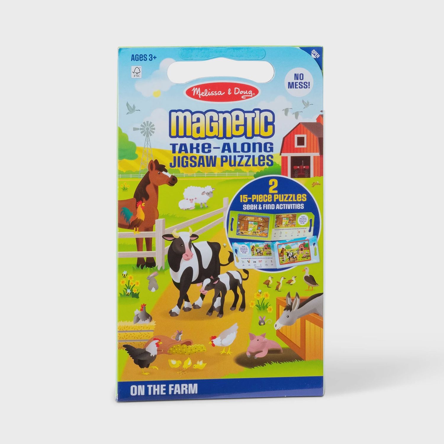 Melissa &amp; Doug Magnetic Farm Puzzle