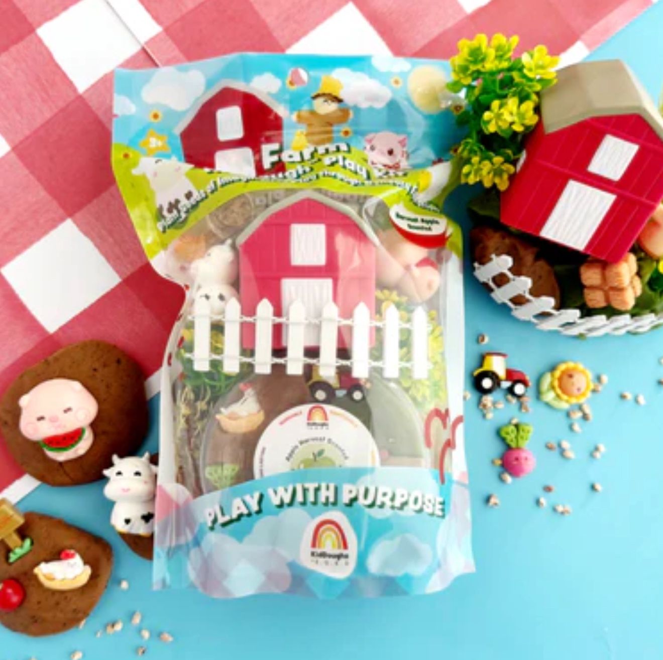 Farm KidDough Play Kit PK-2022