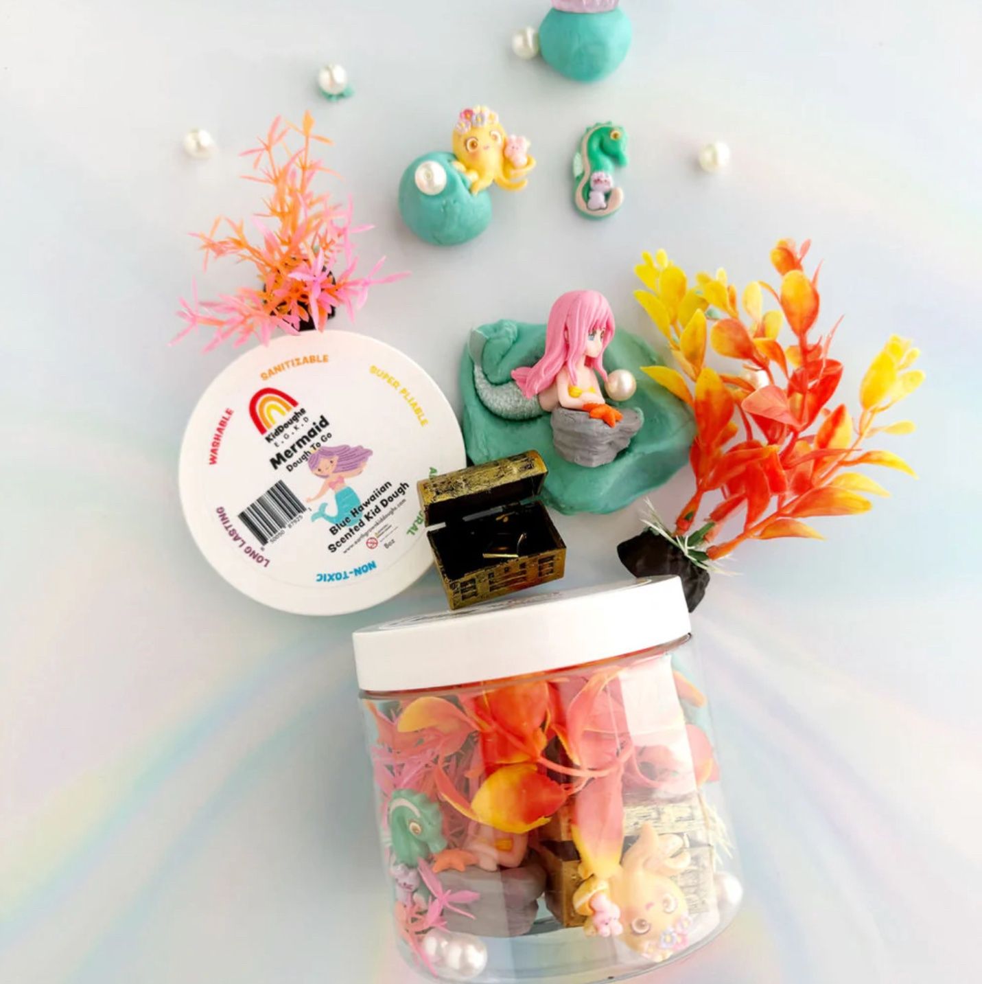 Mermaid Dough-To-Go DTG-Mermaid-S