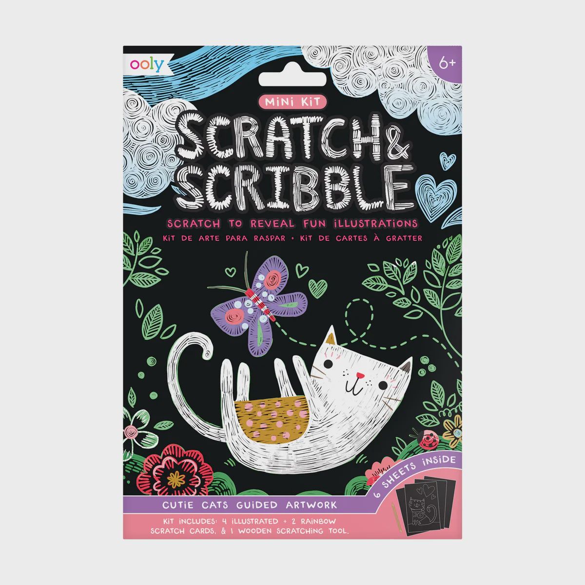 Scratch &amp; Scribble Cutie Cats - 161--039