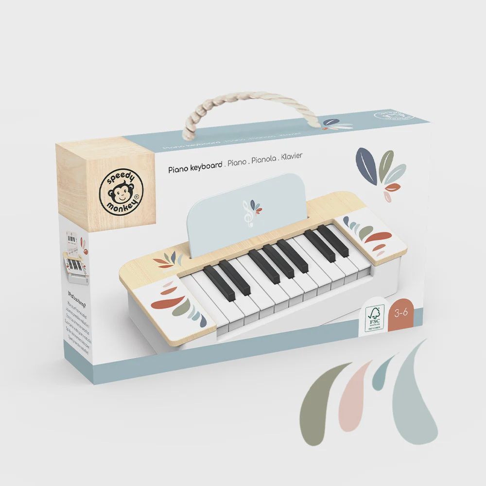 Speedy Monkey Piano Keyboard