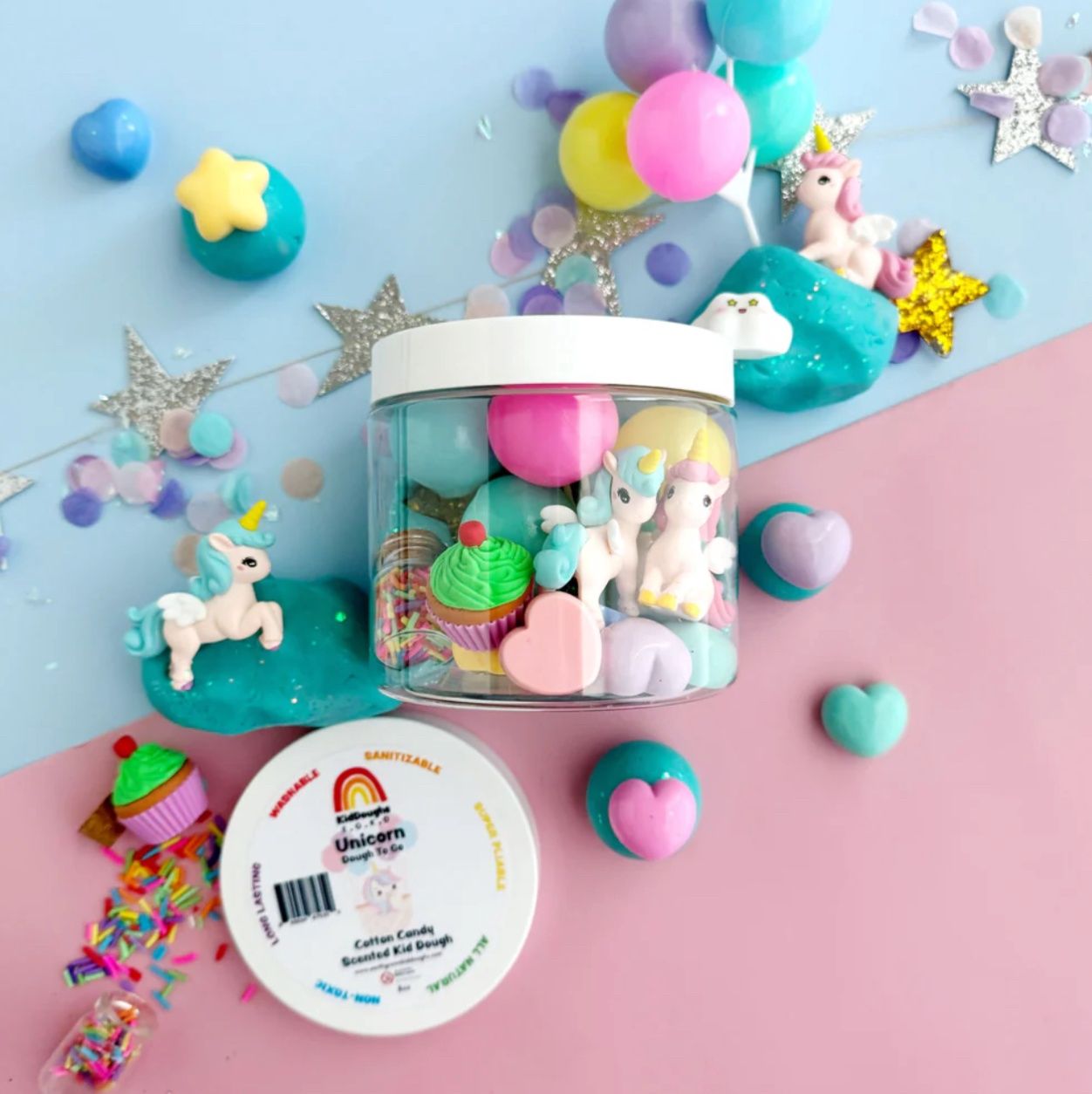 Unicorn Party Dough-To-Go DTG-Unicorn-S