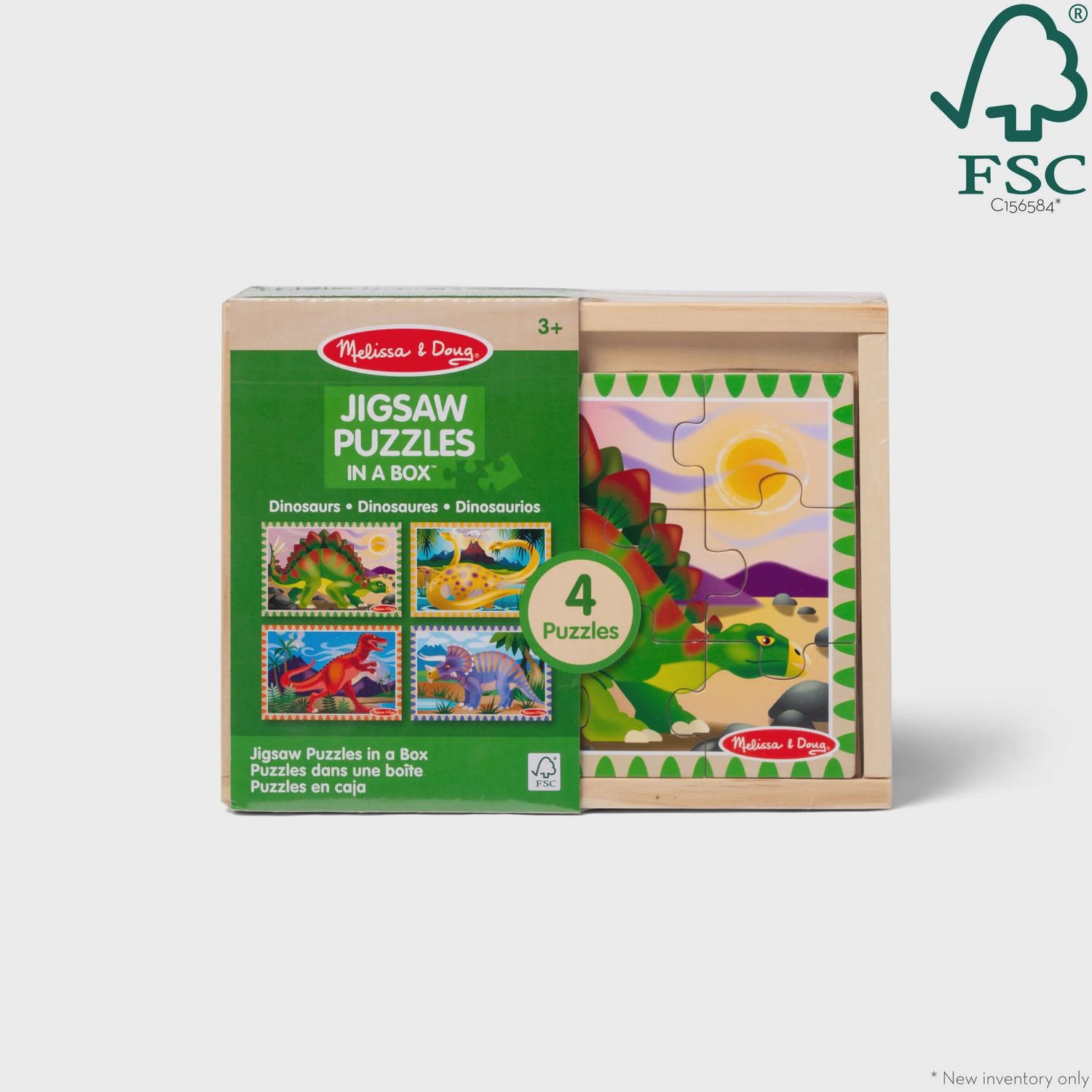 Melissa &amp; Doug Dinosaur Jigsaw Puzzle in a Box