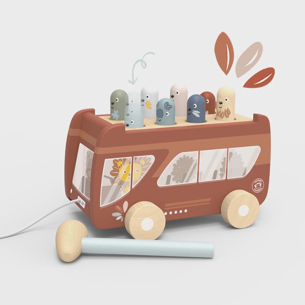 Speedy Monkey Bus Pounding Bench-Tap Tap