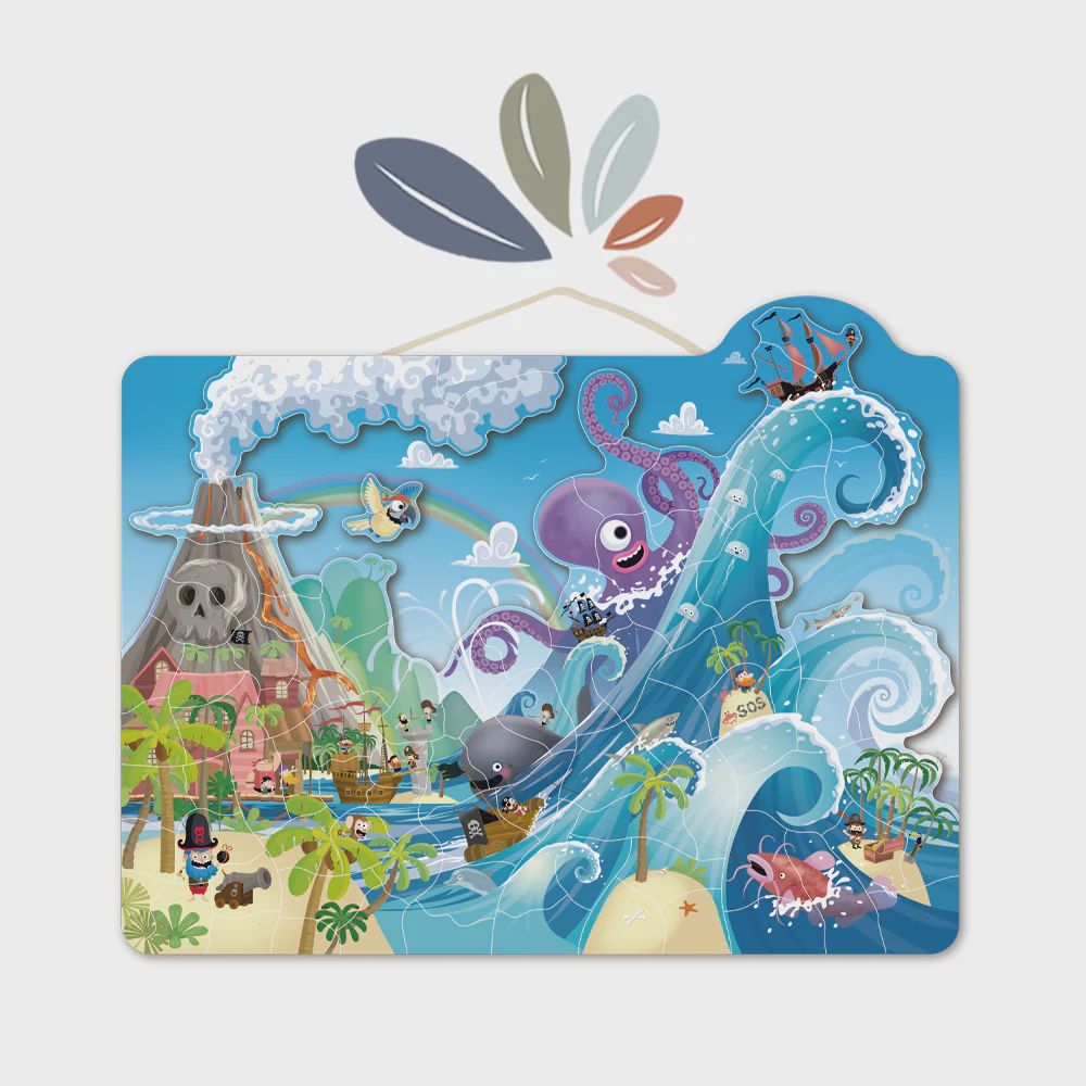 Speedy Monkey Dinosaur Magnetic Puzzle