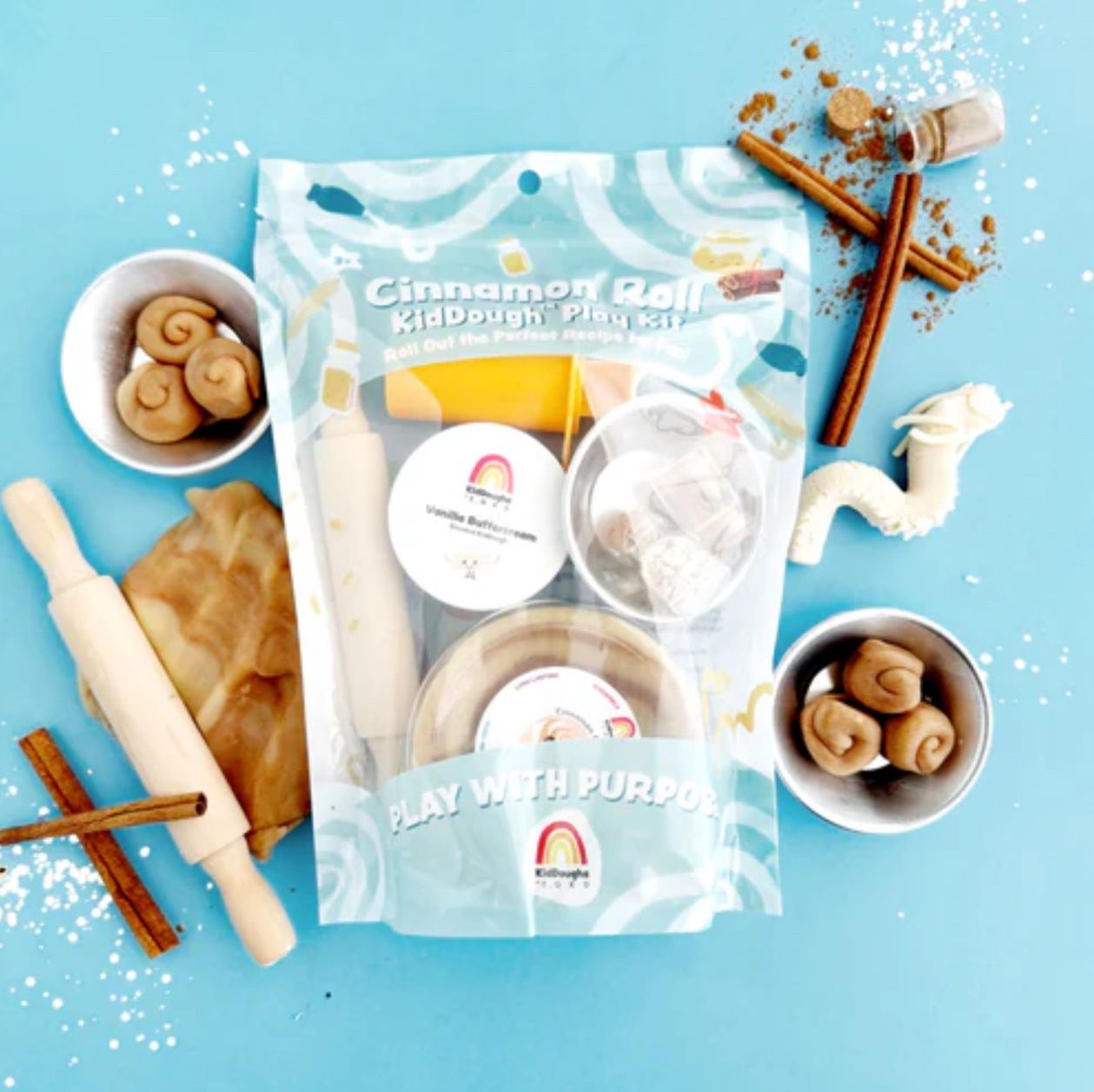 Cinnamon Roll KidDough Play Kit PK-8499