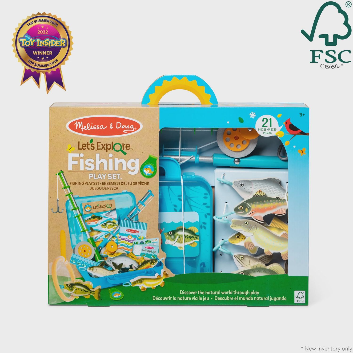 Melissa &amp; Doug Let’s Explore Fishing Play set