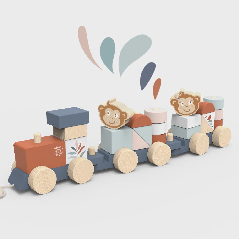 Speedy Monkey Stacking Train