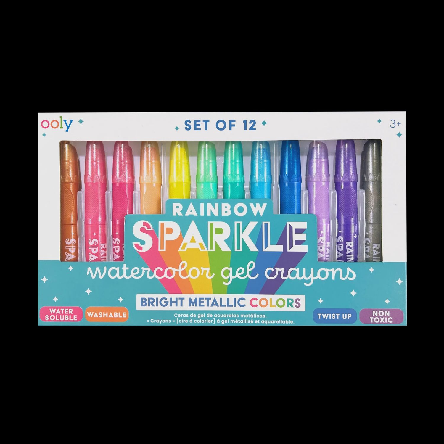 Rainbow Sparkle Crayons - 133-119