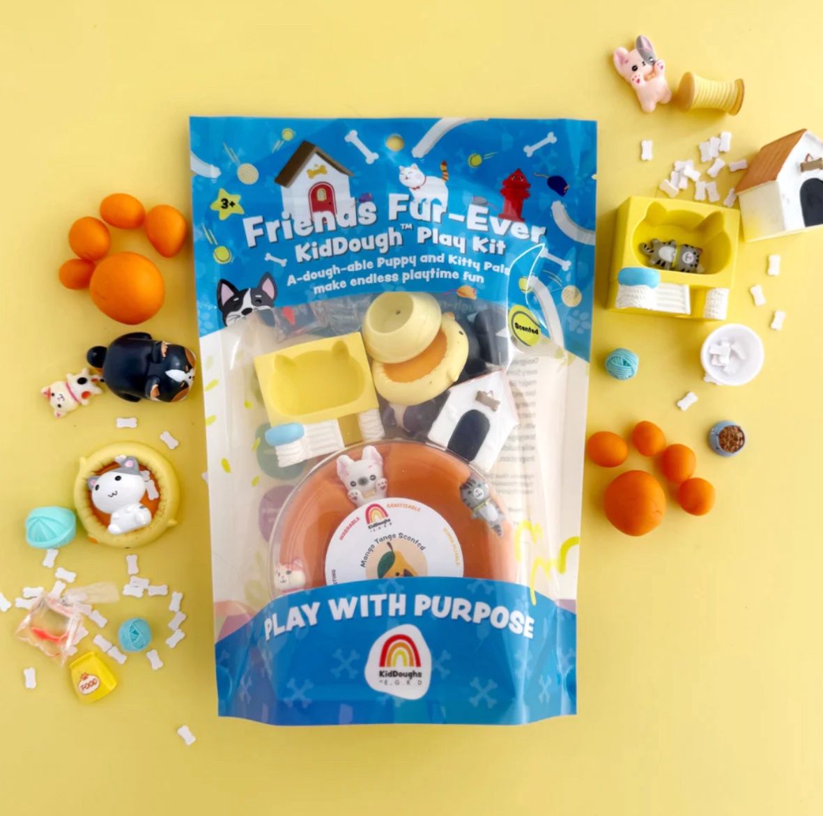 Friends Fur-ever KidDough Play Kit PK-8901