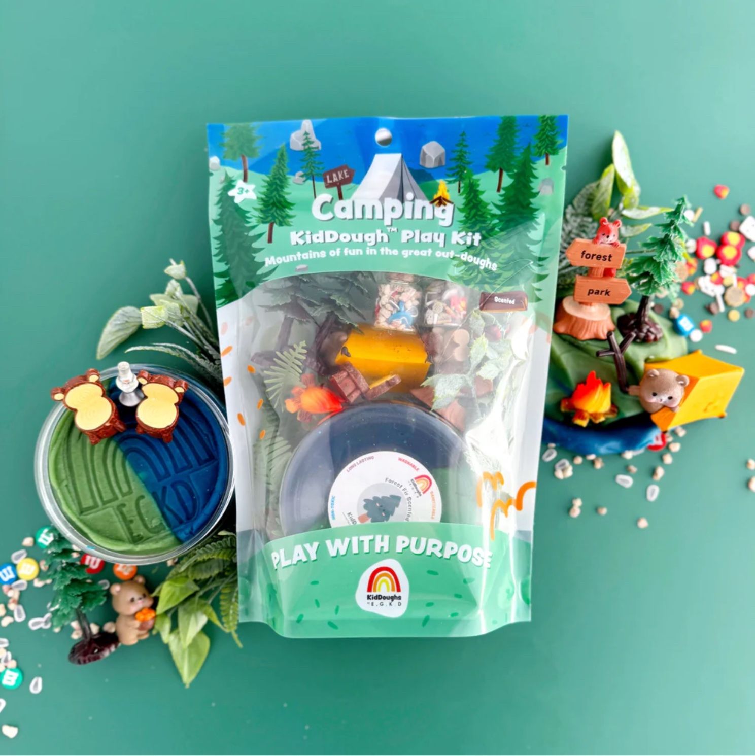 Camping KidDough Play Kit PK-8864