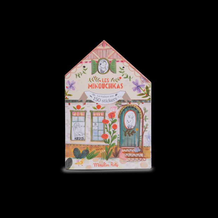 Moulin Roty Les Minouchkas Coloring Sticker Book