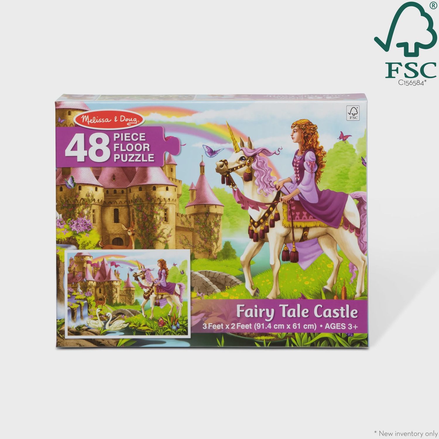 Melissa &amp; Doug Fairytale Castle Puzzle